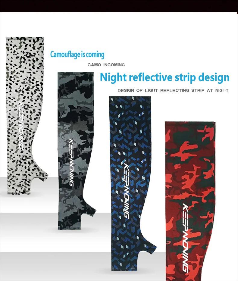 Summer Sun Protection Ice Sleeves for Men and Women, UV Blocking Breathable Arm Gloves, Cycling and Driving Protective Arm Sleeves