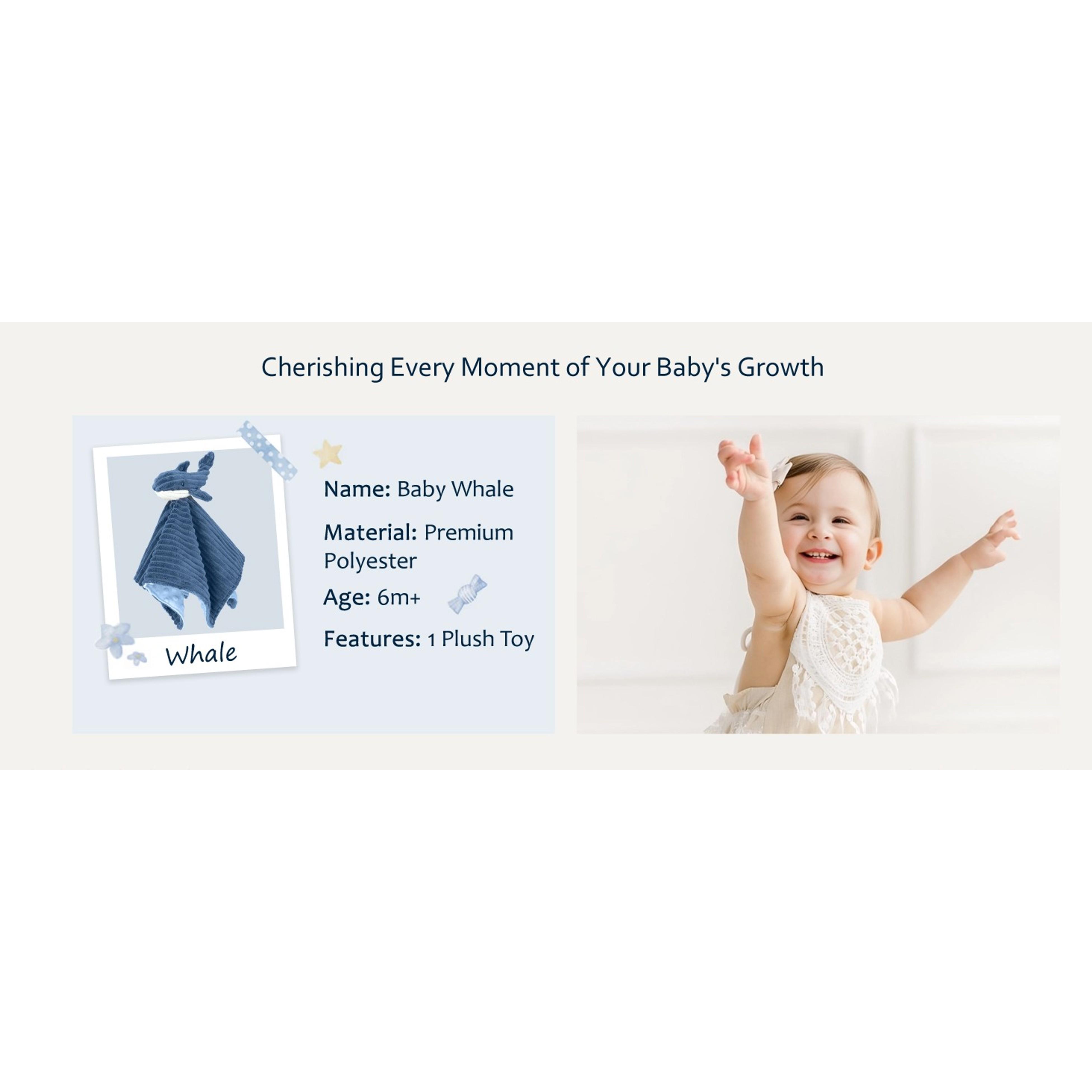 Baby Security Blanket for Unisex Boys and Girls, Soft Lovey Whale Baby Gifts for Newborn Toddler Snuggle Toy Stuffed Animal, Blue 15 Inch Baby Security Blanket for Unisex Boys and Girls, Soft Lovey Whale Baby Gifts for Newborn Toddler Snuggle Toy Stuffed Animal, Blue 15 Inch