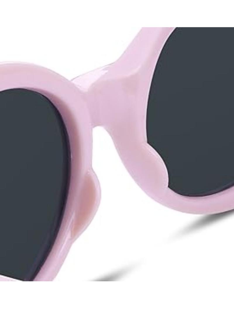 FEISEDY White Clout Goggles Sunglasses Women Men Retro Oval Sunglasses Girls Boys Sunglasses B2253