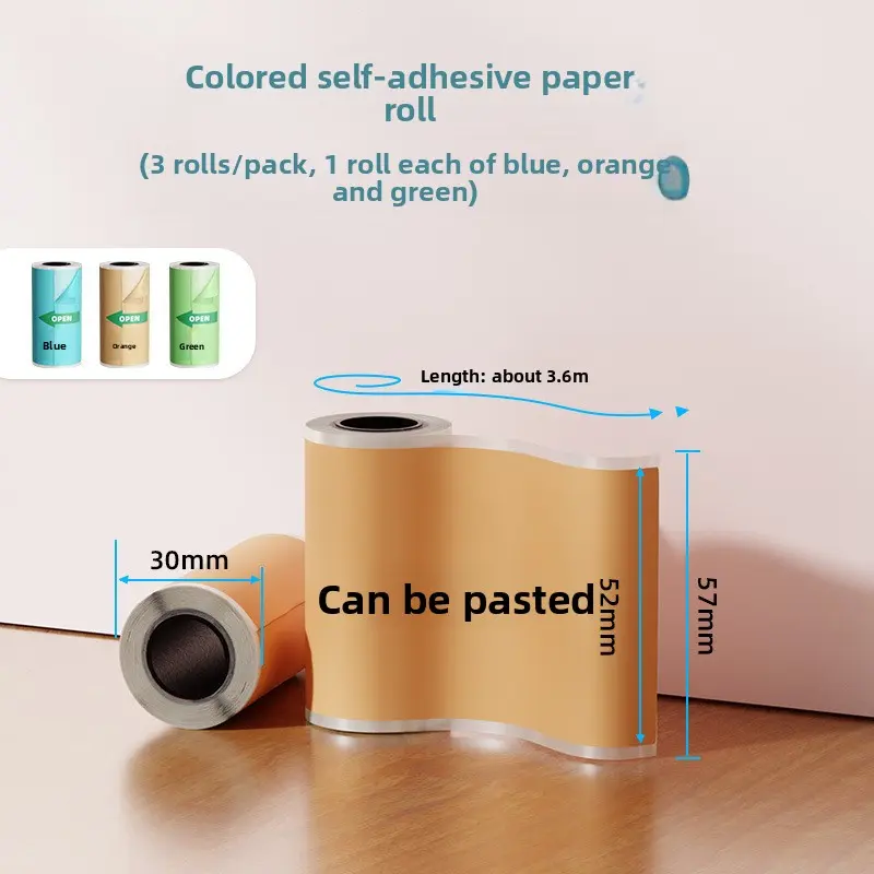 Pocket Size Portable Wireless Bluetooth Thermal Printer - Inkless Mini Machine for Photo, Label, Barcode Printing, Wrong-Question Sorting, Ideal for Home/Office Use Pocket Size Portable Wireless Bluetooth Thermal Printer - Inkless Mini Machine for Photo, Label, Barcode Printing, Wrong-Question Sorting, Ideal for Home/Office Use