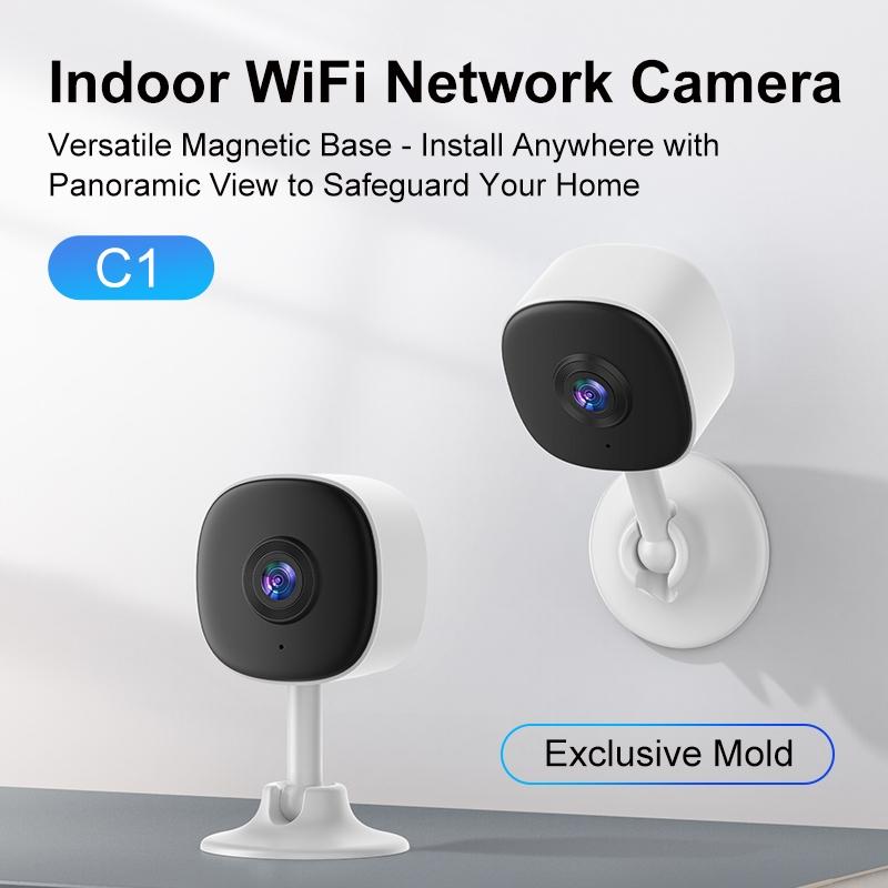 No WiFi Needed Mini Security Camera | Built in AP Hotspot | High Pixel, Easy Install, Night Vision