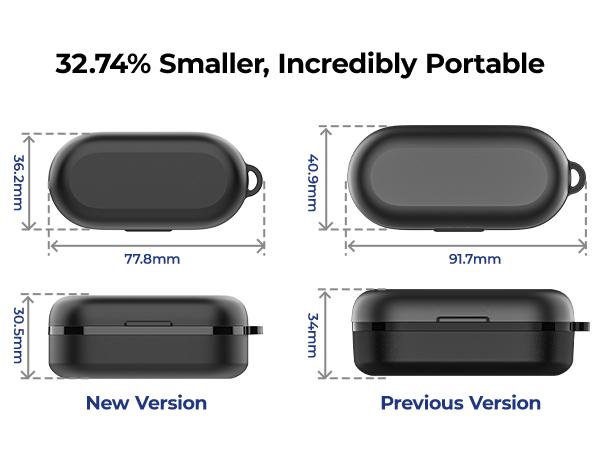 TOZO-T10 (Ergonomic Edition) Wireless Earbuds Bluetooth 5.3 Headphones, App Customize EQ, Ergonomic Design, 55H Playtime, Wireless Charging Case, IPX8 Waterproof Sound in-Ear Headset, 2024 New Version FathersDayGift Audio Electronic