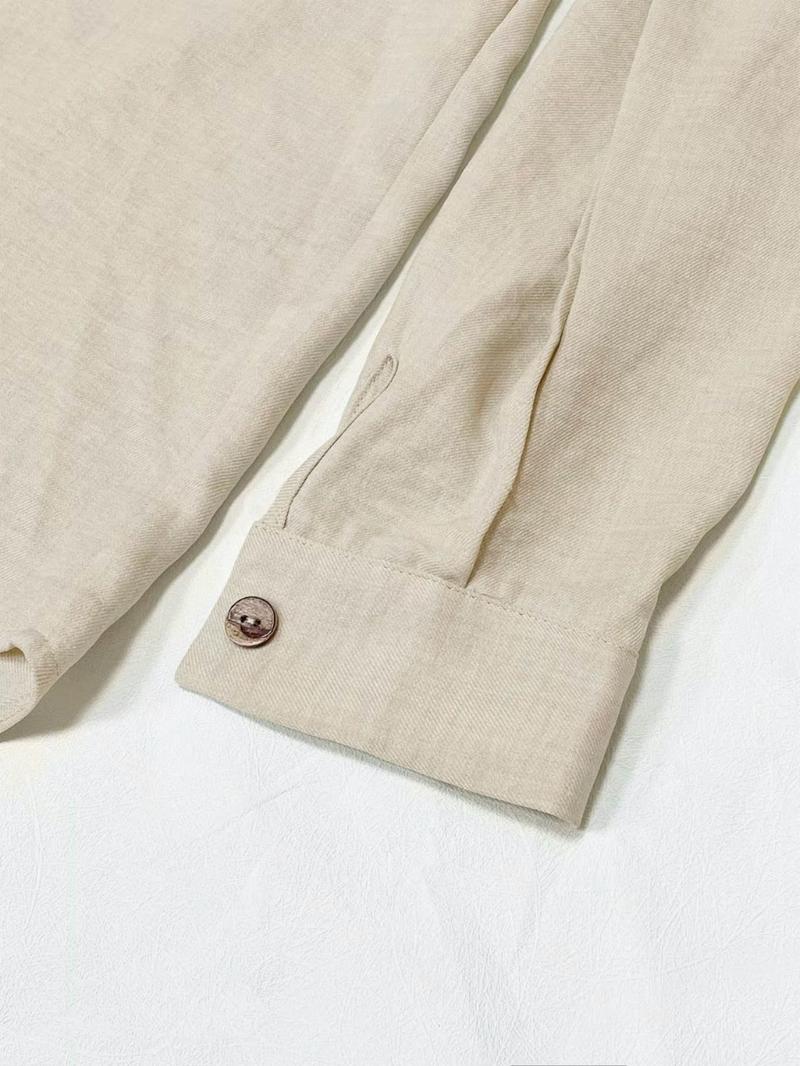 Lm131 Tie Front WideLeg Pants With Pockets & Women's Solid Button Front Shirt Two-piece Set,Casual Modest Outfit, Casual Fashion Set