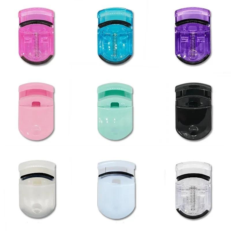 Mini Foldable Eyelash Curler, Compact and Portable, Suitable for Real and False Lashes, Multiple Colors Available, Perfect for Travel and Daily Makeup