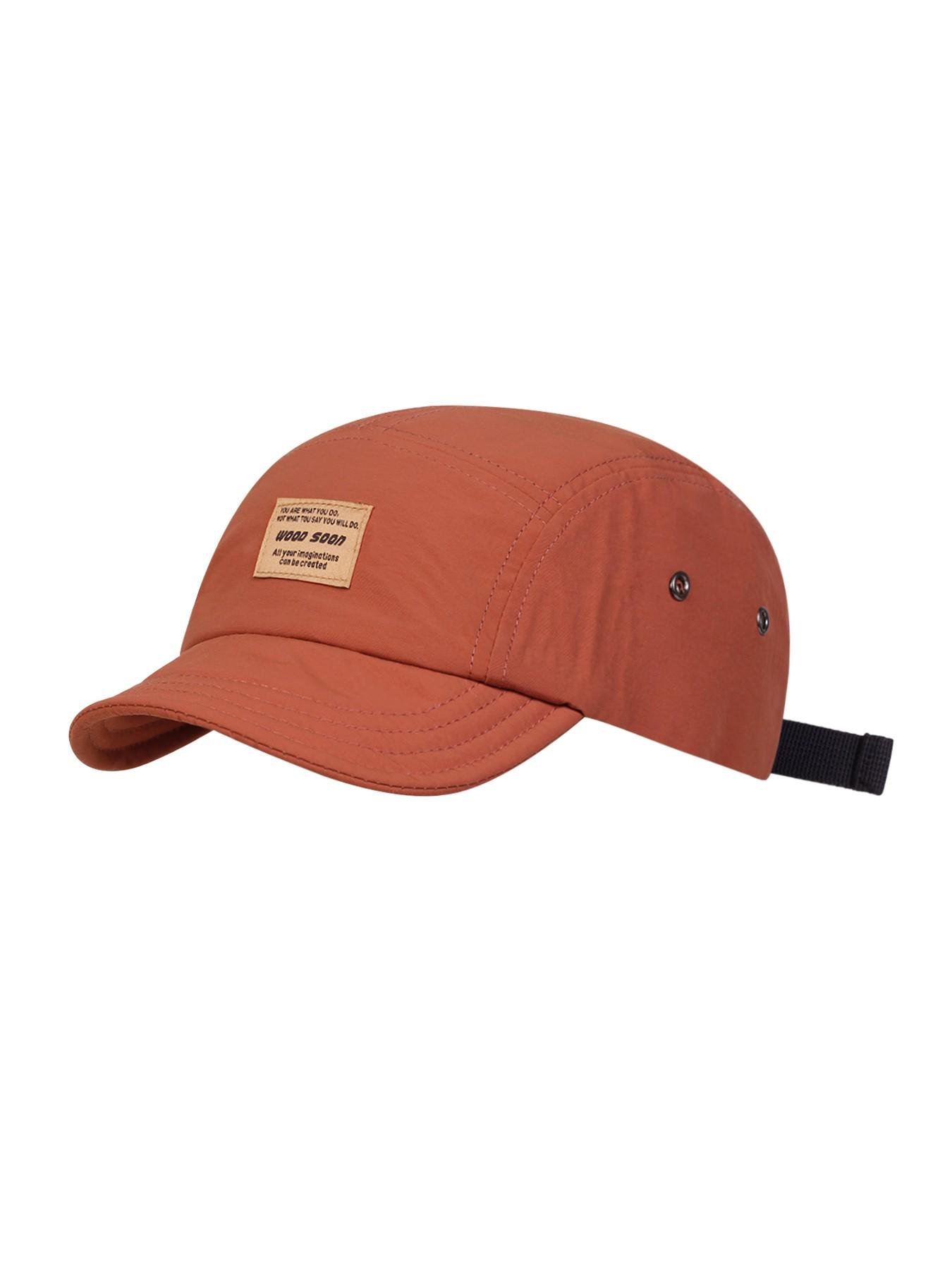 Unisex Wood Soon Quick-Dry Baseball Cap, Adjustable Sun Protection Casual Hat for Spring & Fall, Outdoor Travel Beach Vacation