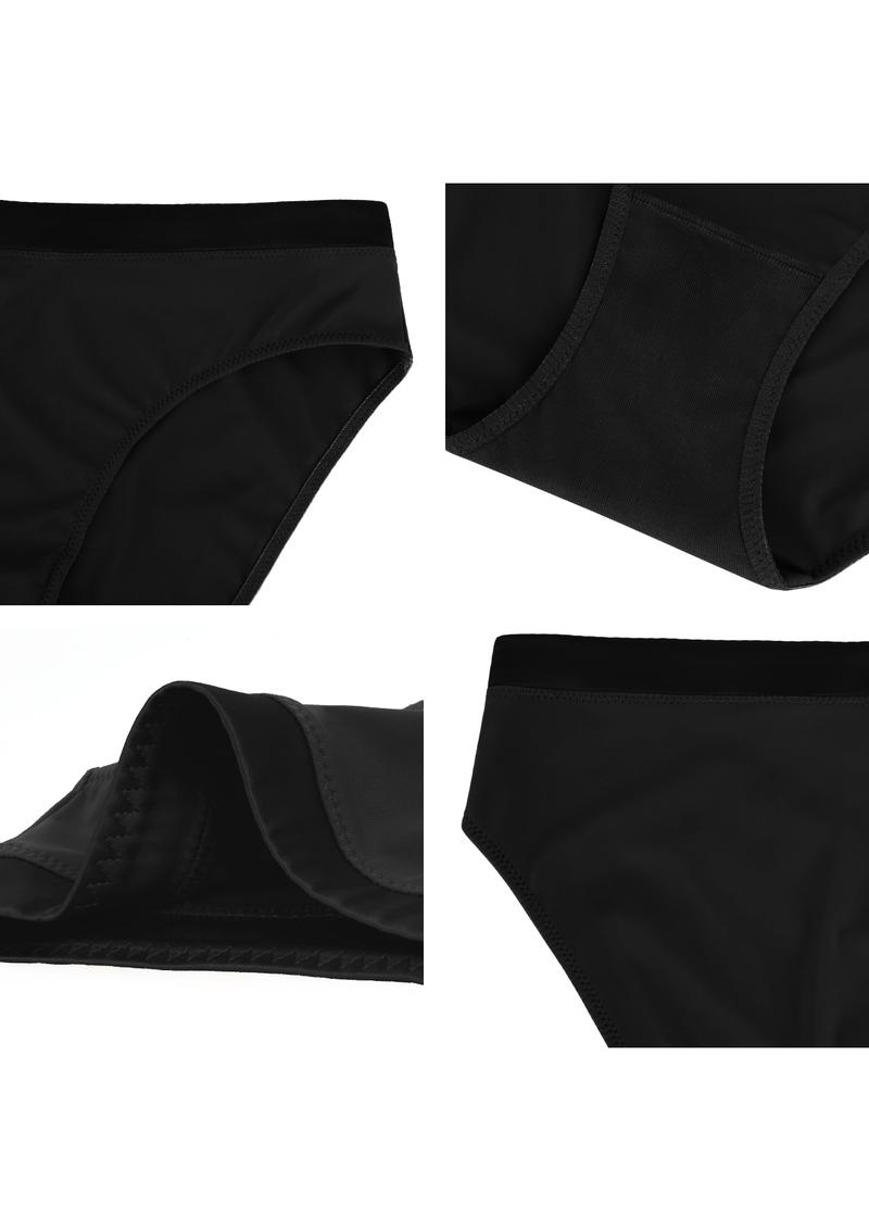 Fiery High-Rise Cotton Bikini Underwear