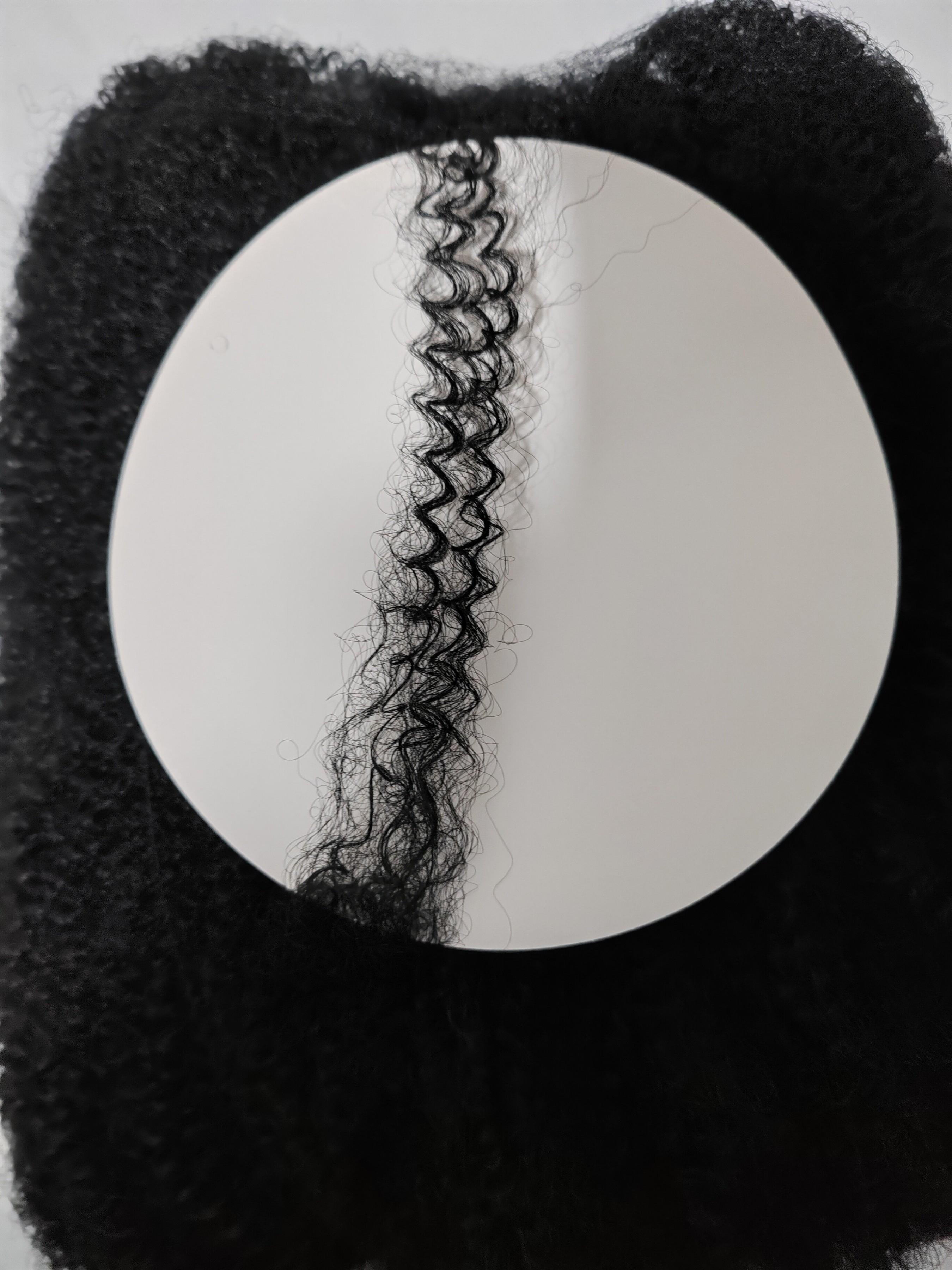 High-Quality 18-22 Inch African Curly Synthetic Hair, Soft and Bouncy, Ideal for Dreadlock Extensions, Braiding, and Styling