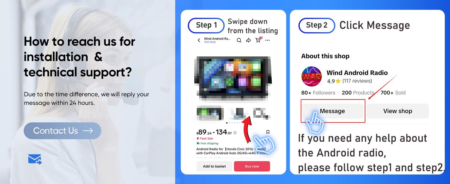 Double Knobs Android Radio for 【Ford Transit 2015 2016 2017 2018】 Car Stereo Android Auto 10.1 Inch Touchscreen GPS WiFi Bluetooth FM/RDS EQ + Backup Camera Double Knobs Android Radio for 【Ford Transit 2015 2016 2017 2018】 Car Stereo Android Auto 10.1 Inch Touchscreen GPS WiFi Bluetooth FM/RDS EQ + Backup Camera