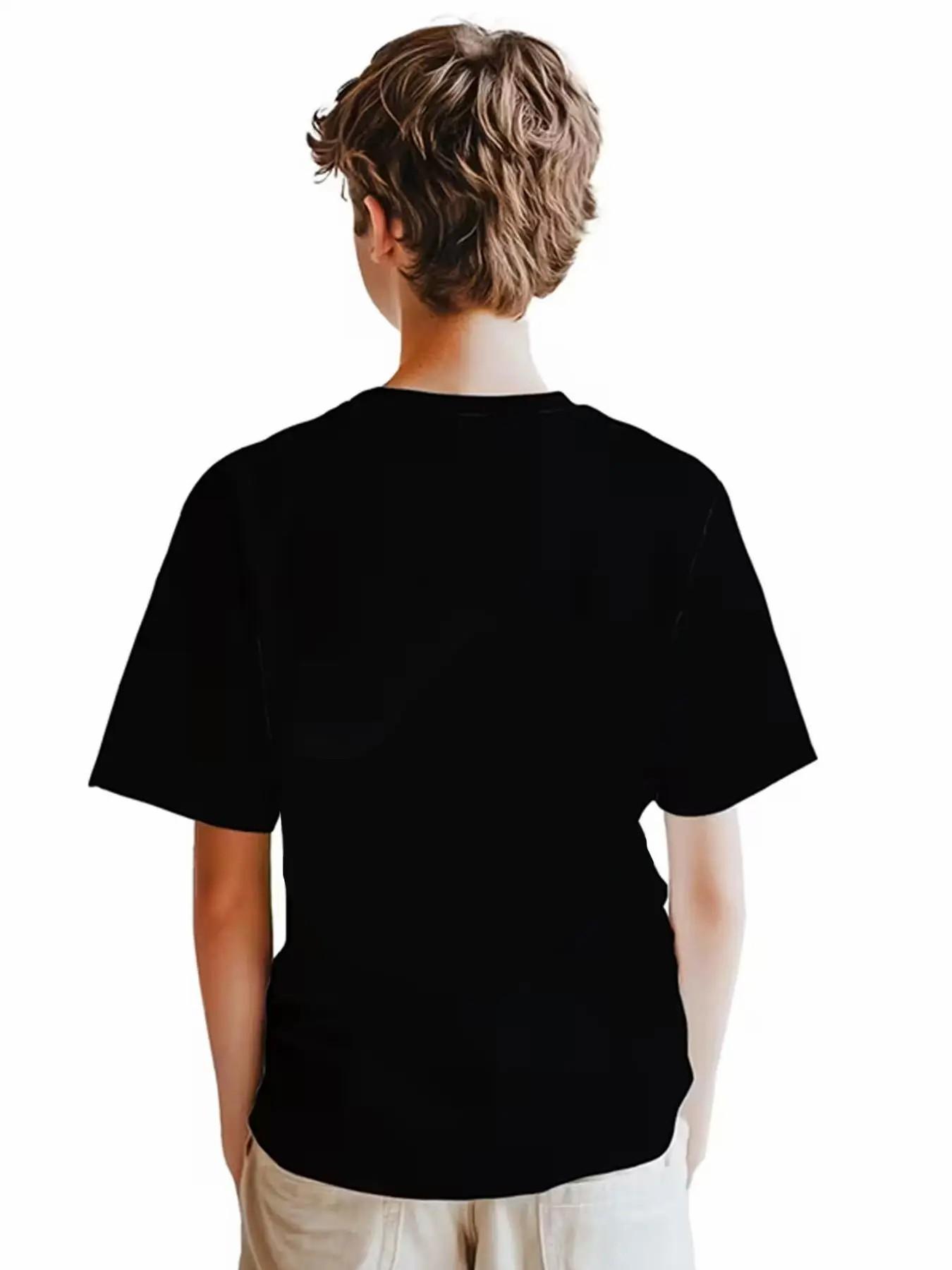 Youth Graphic Baseball T-Shirt - Streetwear, Casual Top for Kids' Baseball Lifestyle Drip Apparel