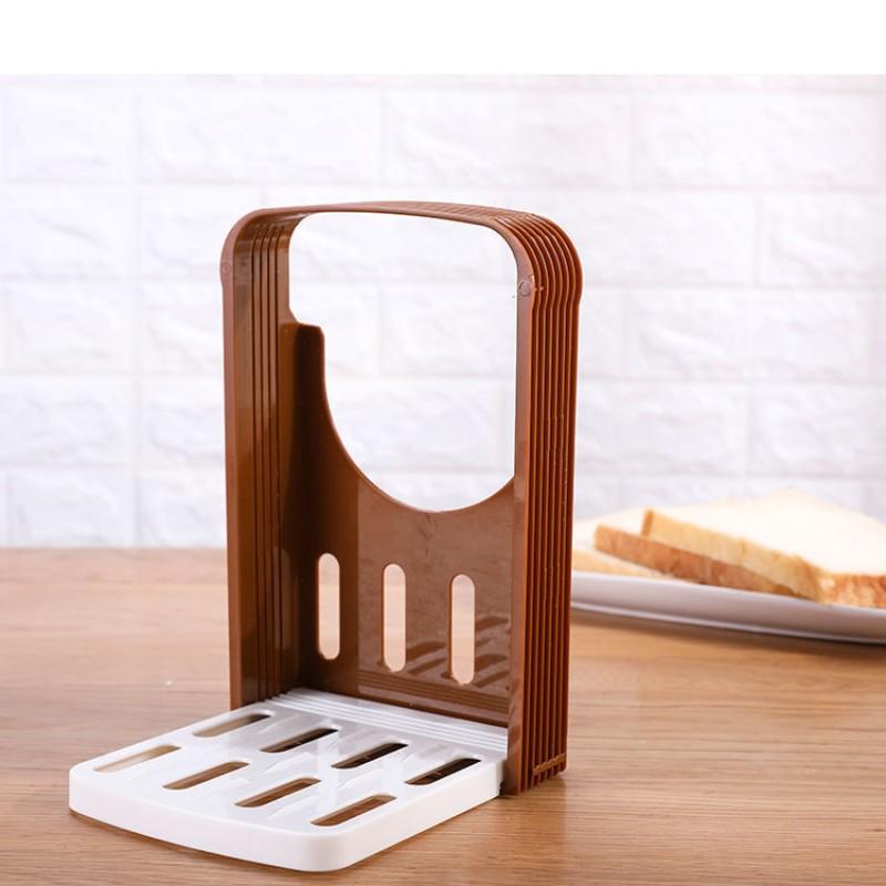 1pc Bread Slicer, Foldable and Adjustable Thickness - Ideal for Bakeries, Kitchens, Restaurants, TopKitch Essential Baking Tool for Bakers and Enthusiasts, Household Cutting Utensils