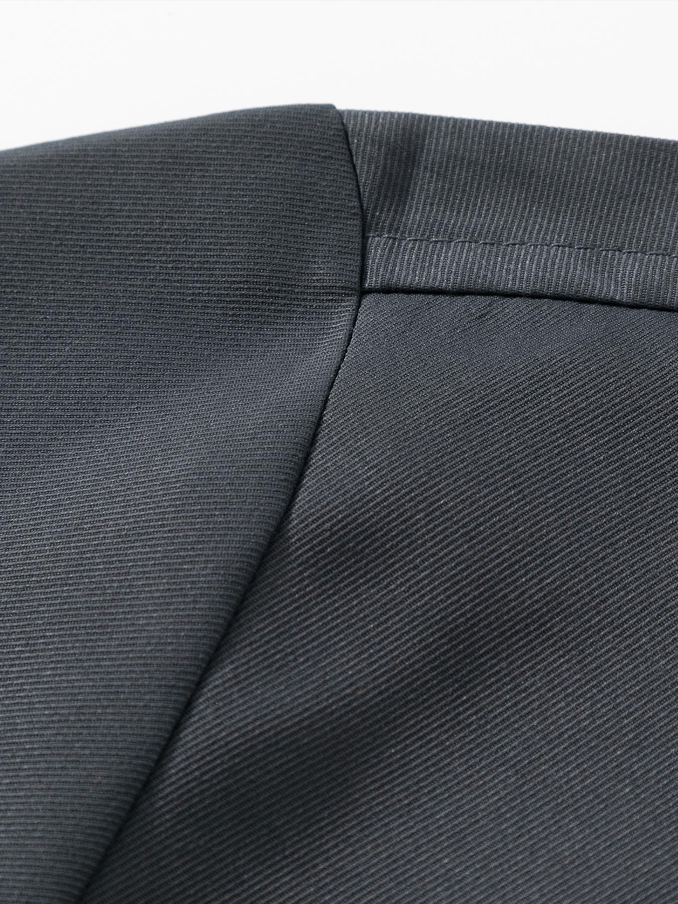 Men's Spring and Autumn Lightweight Casual Jacket - Simple Office Solid Color Light Business Style Collar Jacket, Button Front and Button Closure Design, Machine Washable, Polyester Fiber, Suitable for Daily Leisure, Work and Formal occasions