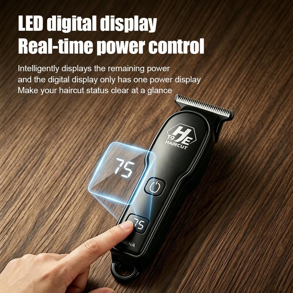 Metal Dragon Collector‘s Gift Set｜Rechargeable Professional Cordless Hair Clipper Kit with Vintage Full-Body Metal Dragon Engraving, Full Kit for Home & Salon Use. A Tasteful Gift for Men