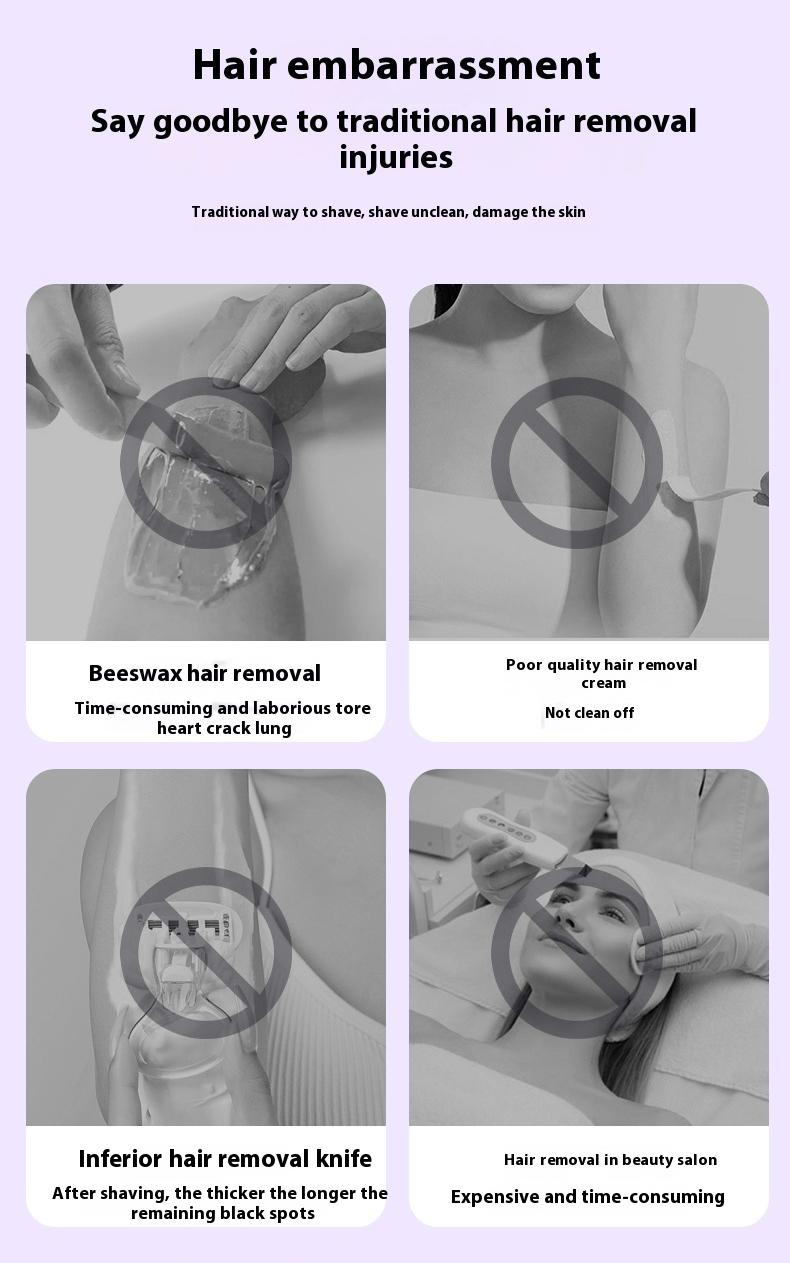 3D Floating Blade Electric Hair Remover & Bikini Trimmer for Women - Wet/Dry Use Body Legs Underarms - Dual Head Rechargeable Travel Size portable