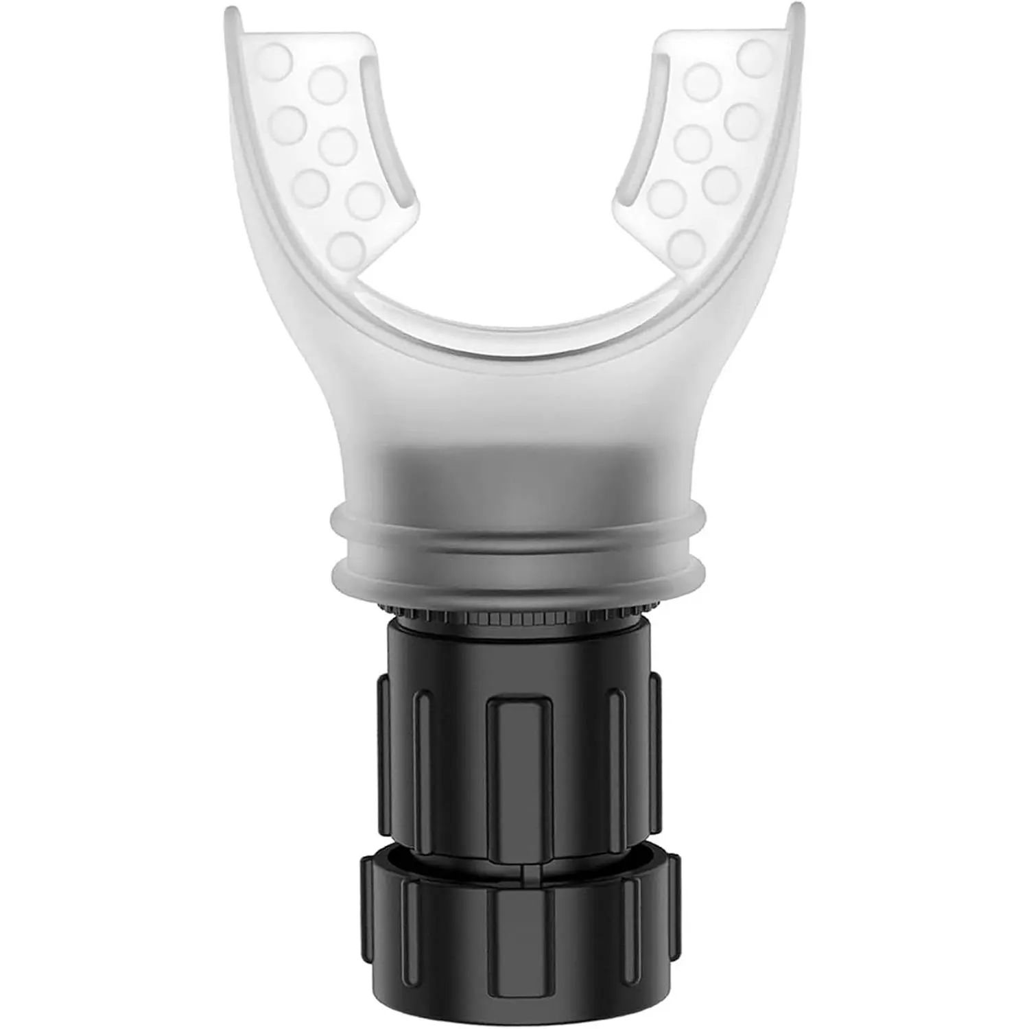 Breathing Trainer, Adjustable Exercise Device, Variable Settings - Adjustable to Different Fitness Needs, for Oral and Muscular Exercise(White)