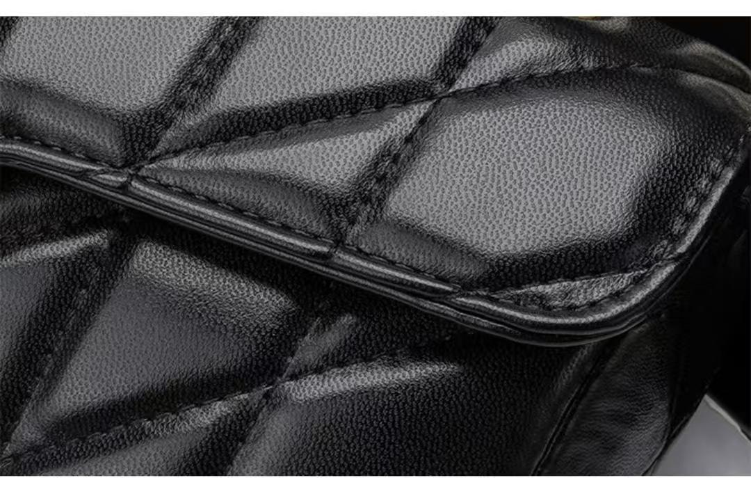 High-End Luxury Women's Bag, Rhombus Chain Fashion Fajita Underarm Bag, Versatile Classic Retro Single Shoulder Crossbody Bag