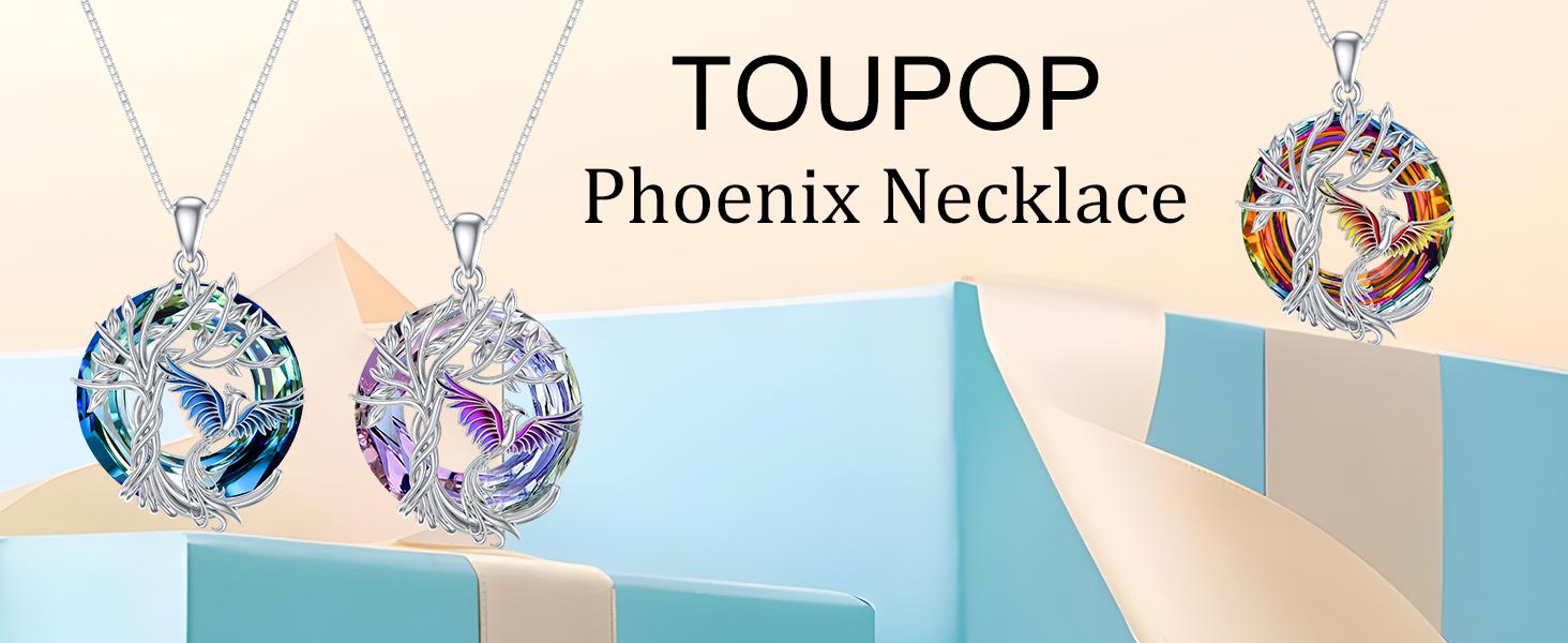 Crystal Phoenix Pendant Necklace for Women | Chain 18'' 925 Sterling Silver Pendant with Created Austrian Crystal | Hypoallergenic Jewelry Gift for Girlfriend,Mom, Wedding, Birthday, Anniversary Mother's Day | Eco-Friendly Luxury Jewelry Crystal Phoenix Pendant Necklace for Women | Chain 18'' 925 Sterling Silver Pendant with Created Austrian Crystal | Hypoallergenic Jewelry Gift for Girlfriend,Mom, Wedding, Birthday, Anniversary Mother's Day | Eco-Friendly Luxury Jewelry