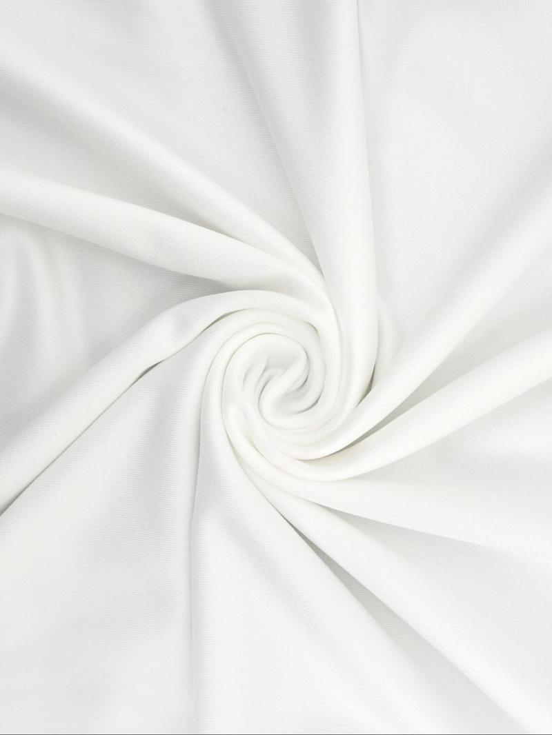 Hot-girl Style Contrast Binding Short Top and Letter Tape Wide Leg Pants, Women's Black & White Two-piece Set