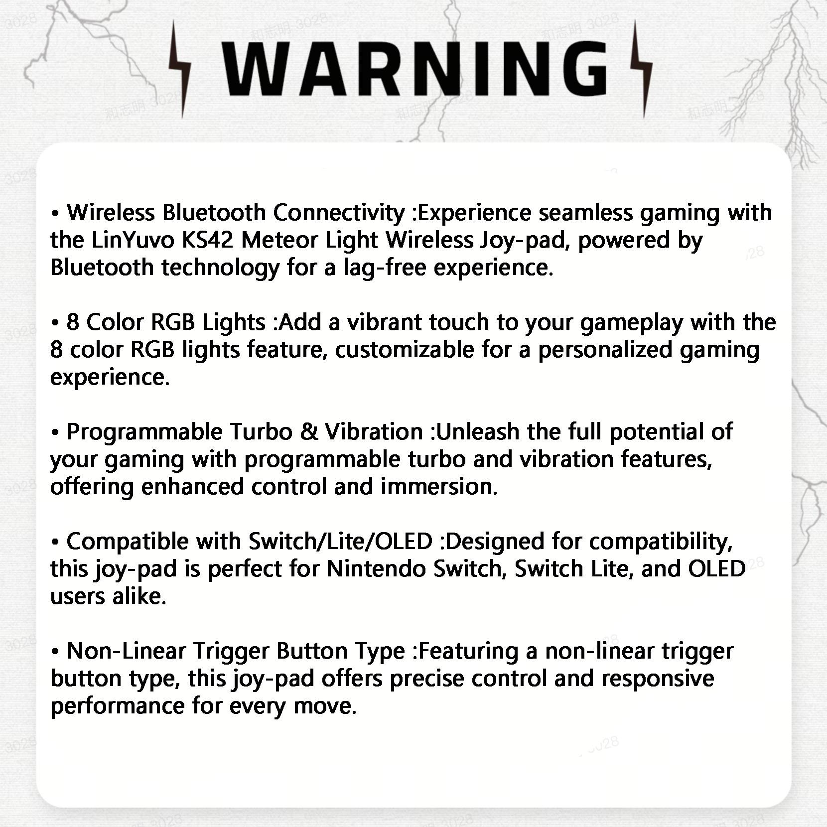 Wireless Bluetooth Control For Nintendo Switch & OLED & Lite Gamepad Controller Gaming Command Mando Game Pad Accessories Wireless Game Controllers Hall effect joystick Console Joystick RGB light macro six axis motion Kit Digital Wireless Controller