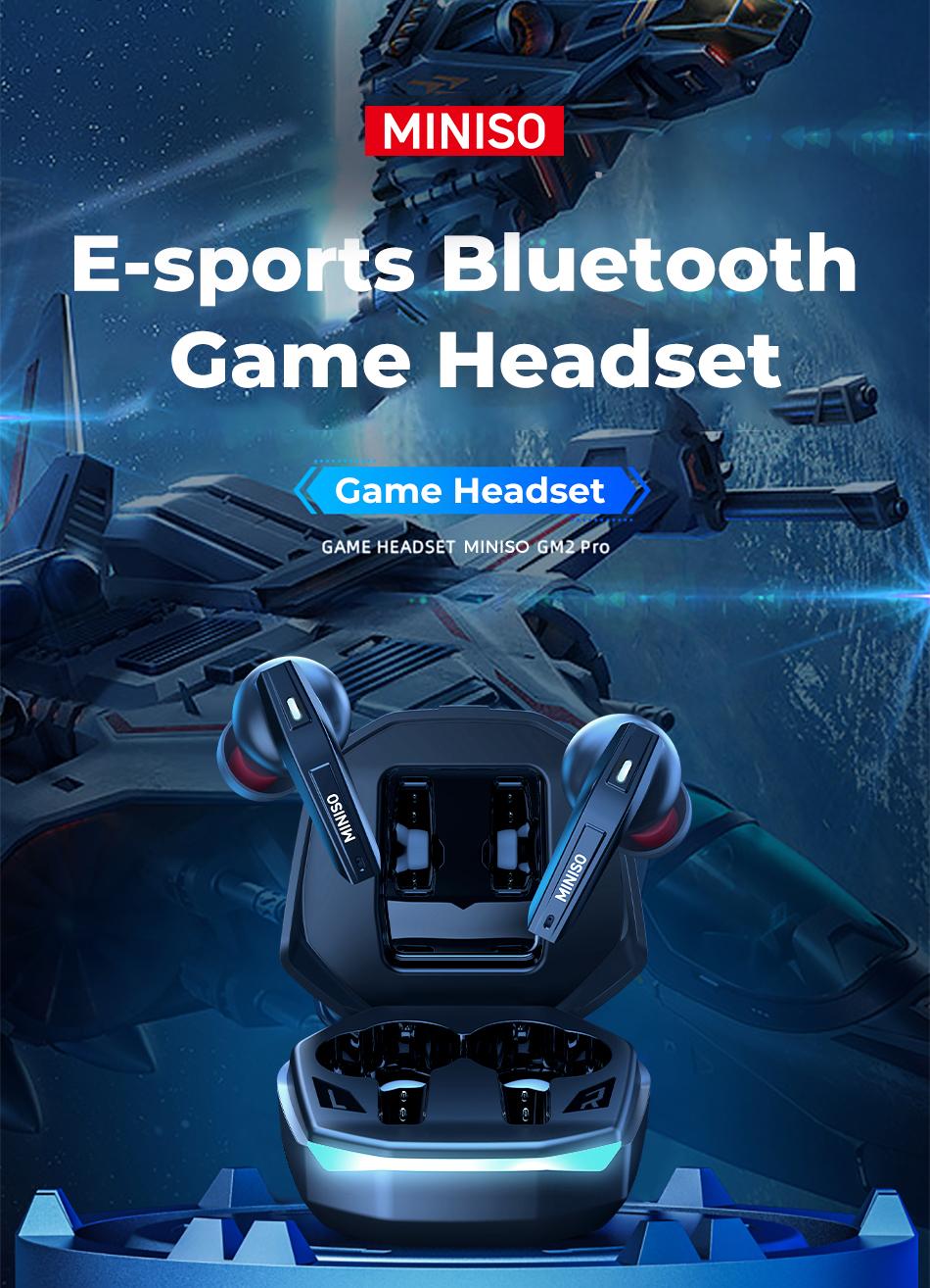 MINISO GM2Pro Earbuds In Ear TWS Wireless Bluetooth Earphones Game And Music Duel Mode