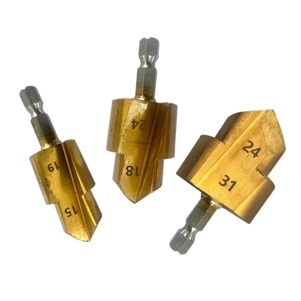 Hexagonal handle lifting drill bit PPR ladder drilling water electrician multi-layer water pipe reaming drilling tool