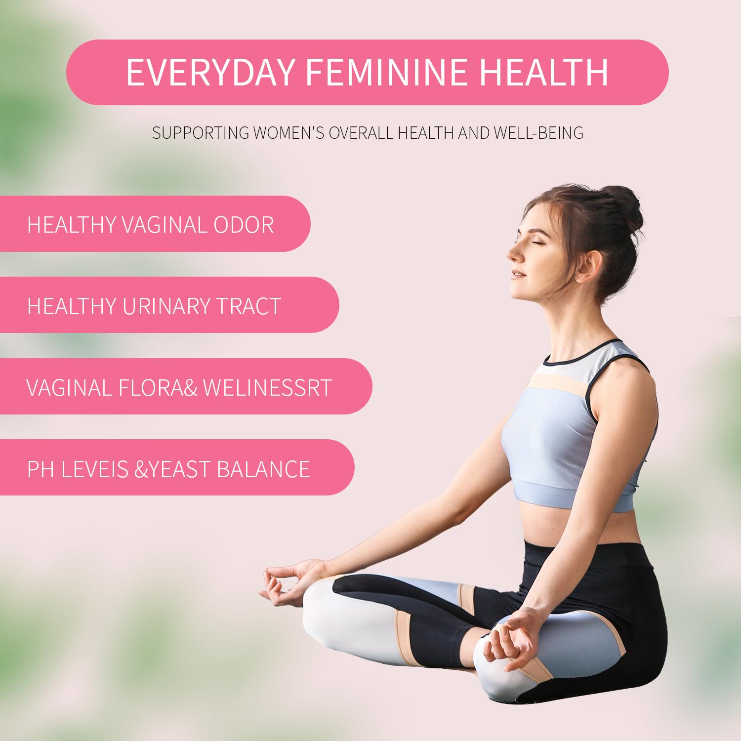 HiPlus Premium Feminine Balance Gummies for Women’s Health & Wellness | Immune Support, Vegan, Gluten-Free | Hawaiian Pineapple Flavor | 60 Gummies (30 Servings)