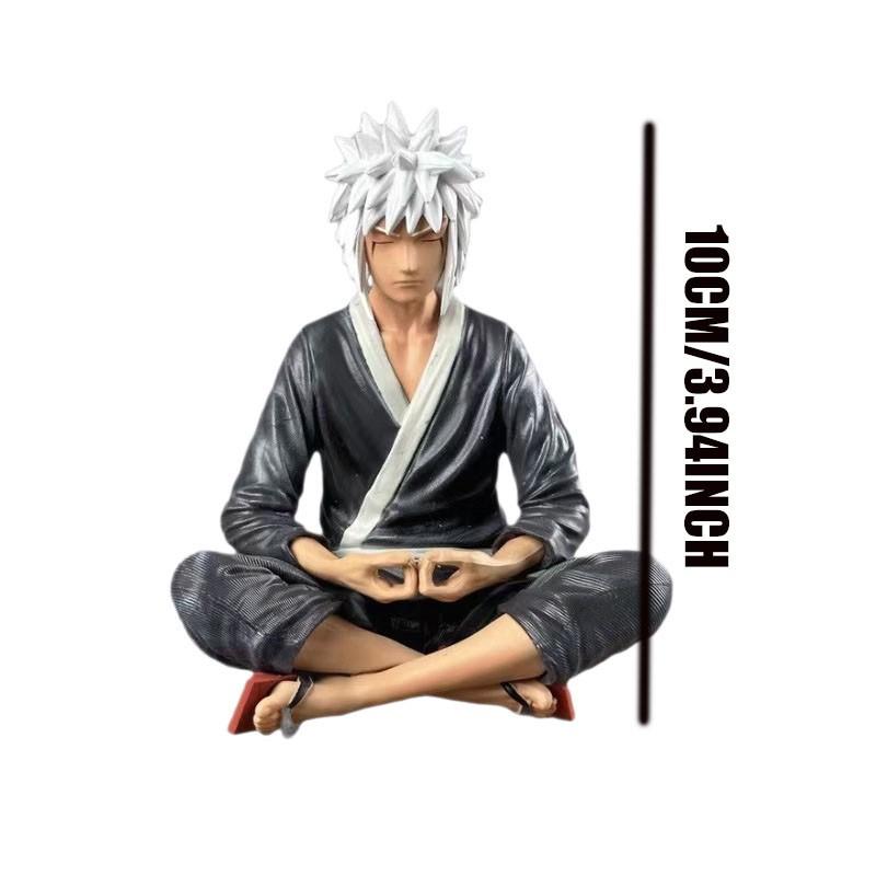 Naruto Gk Jiraiya Seated Handmade Model Boxed Display Figure, Anime Collectible Statue, Naruto Series Merchandise
