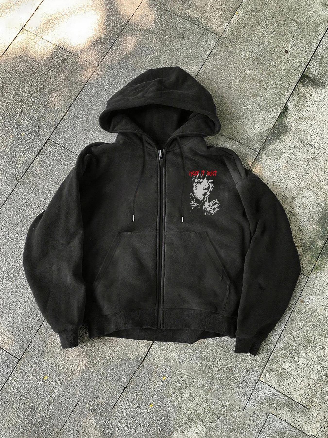 Unisex Loose Fit Hoodie, Comfortable Street Style Sweatshirt, Fashionable Urban Wear, Casual Fall & Winter Clothing