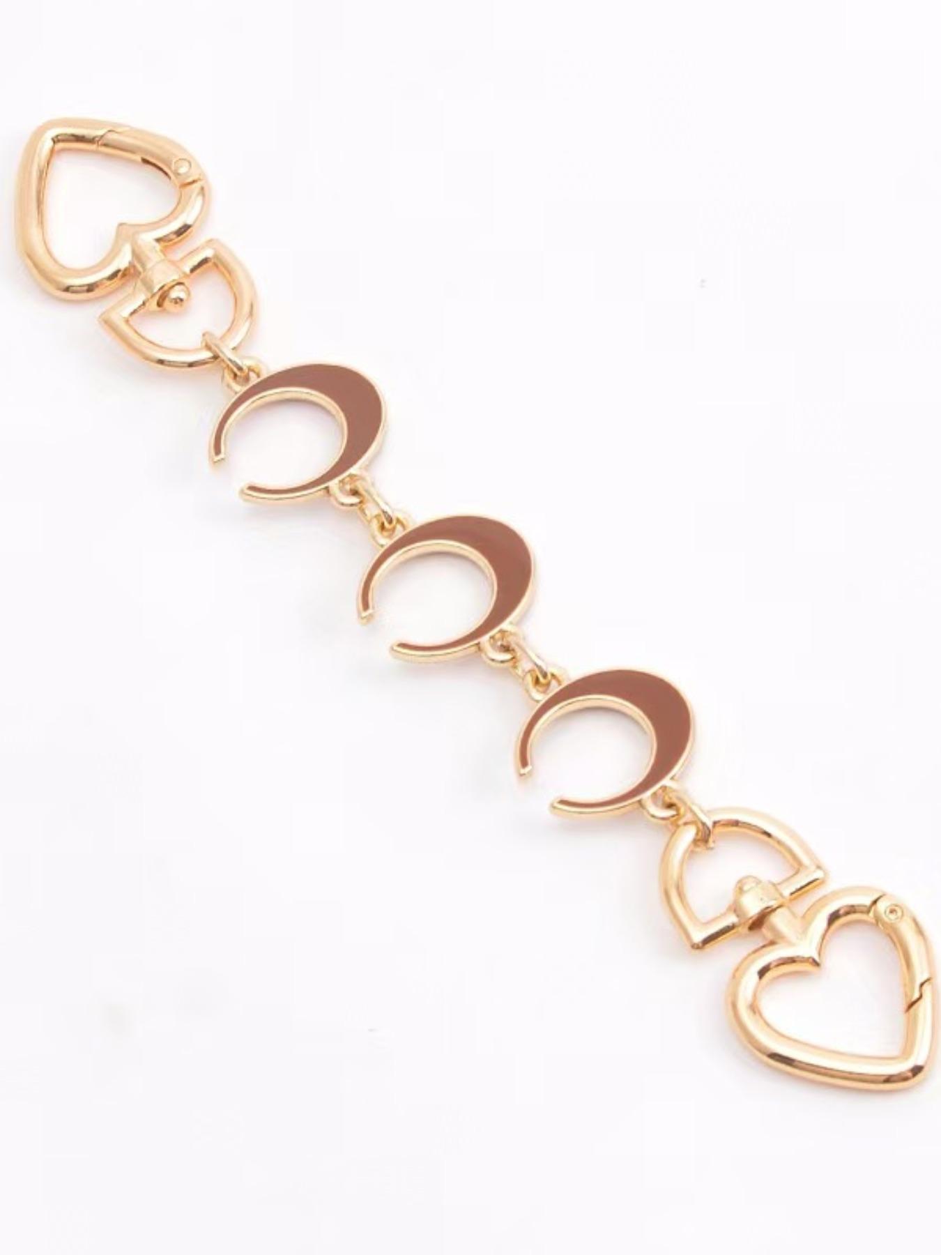 Moon Wallet Extender Chain, 1 Piece Bag Strap Extension Accessory, Ideal for Handbag Decoration, Perfect for DIY Craft Projects