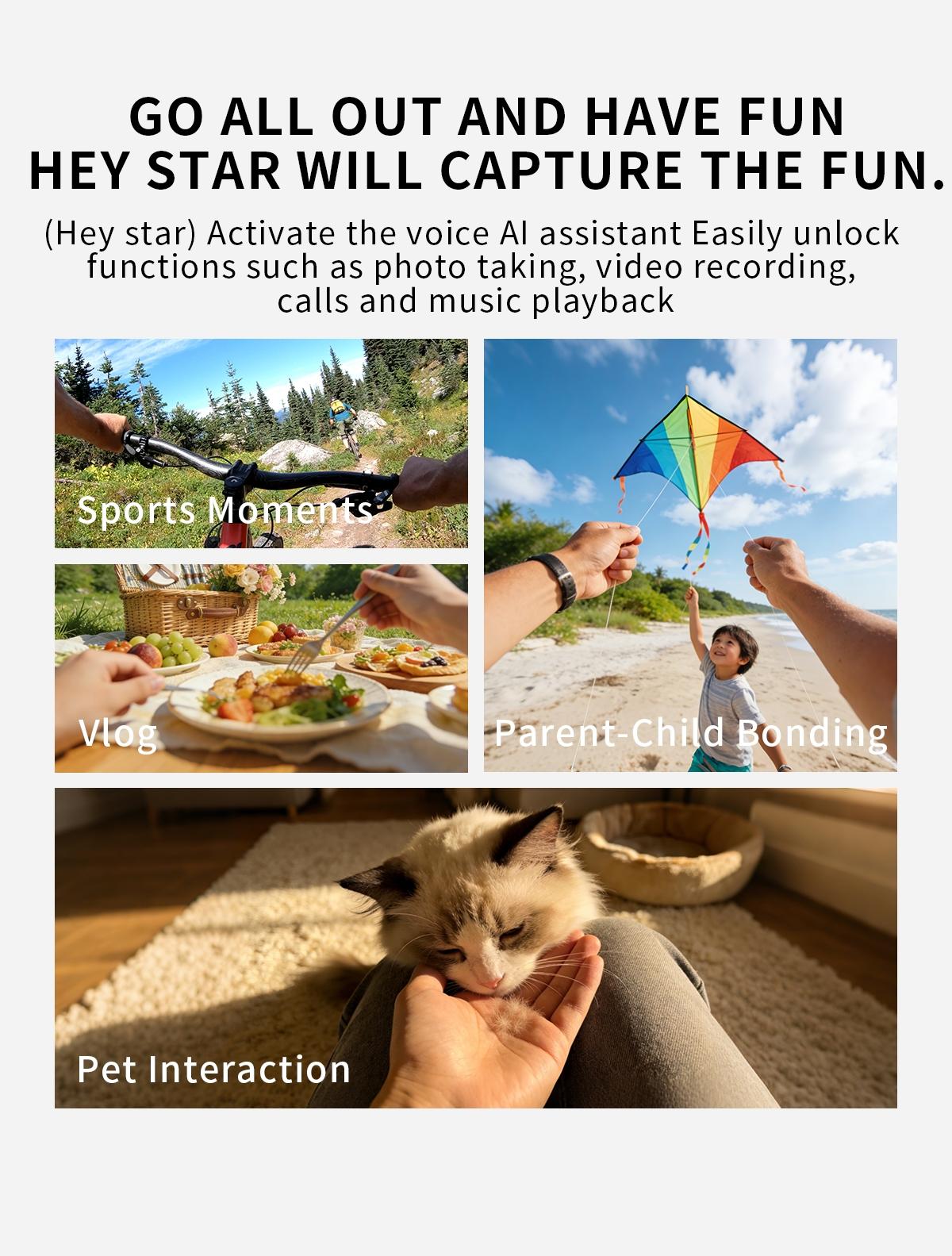 2026 AI Smart Glasses, 8MP Camera, 4GB Storage, Photo Video Audio, Ai Translation, Voice Control, Wireless Call, USB Data Transfer, Smart Camera Glasses, Camera Glasses, AI Glasses, Ai Smart Glasses With Camera, Wearable Tech Glasses