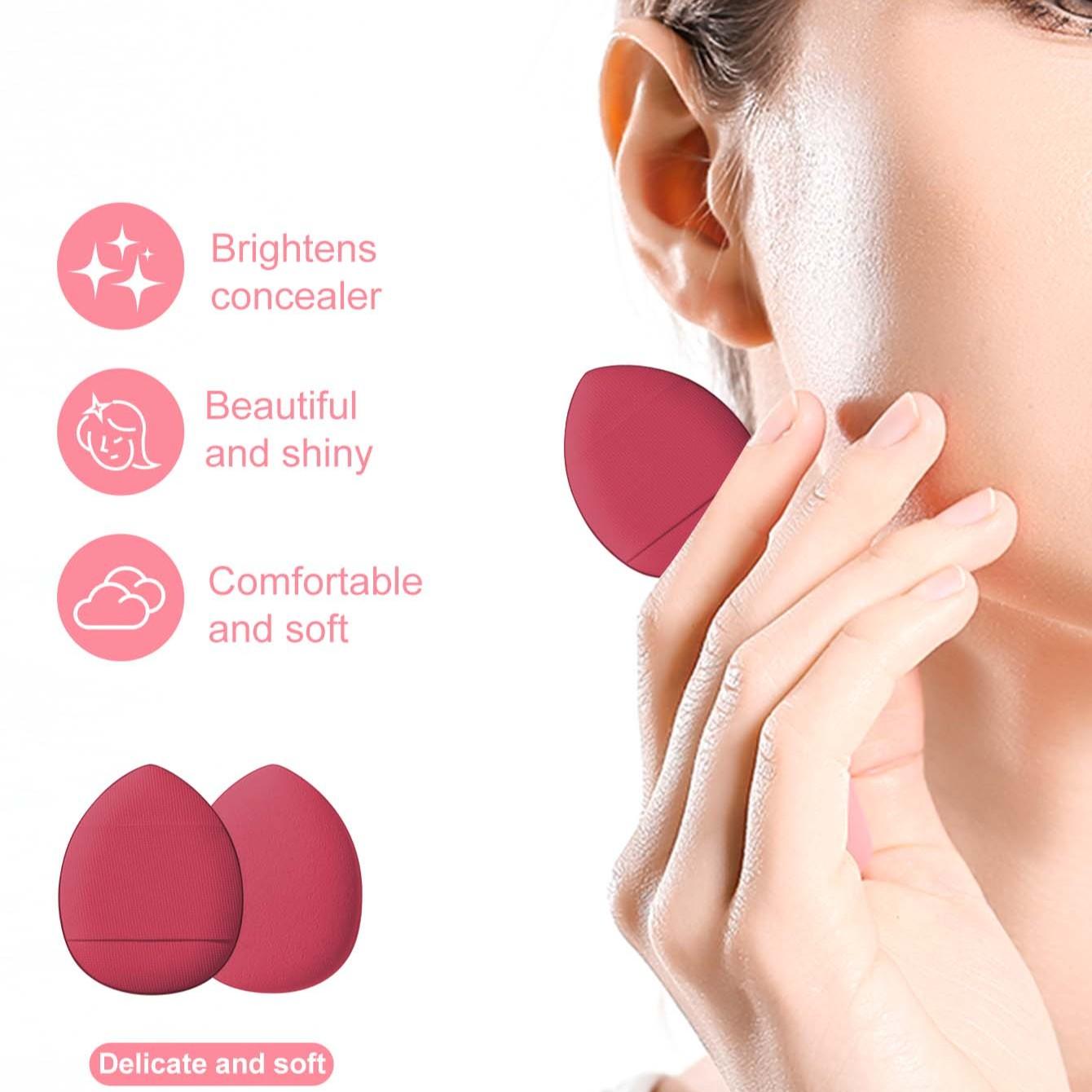 30pcs Makeup Tool Set, Includes 18pcs Brushes, Waterproof Cosmetic Bag, Sponge Pads, Powder Puffs, Brush Cleaning Tool