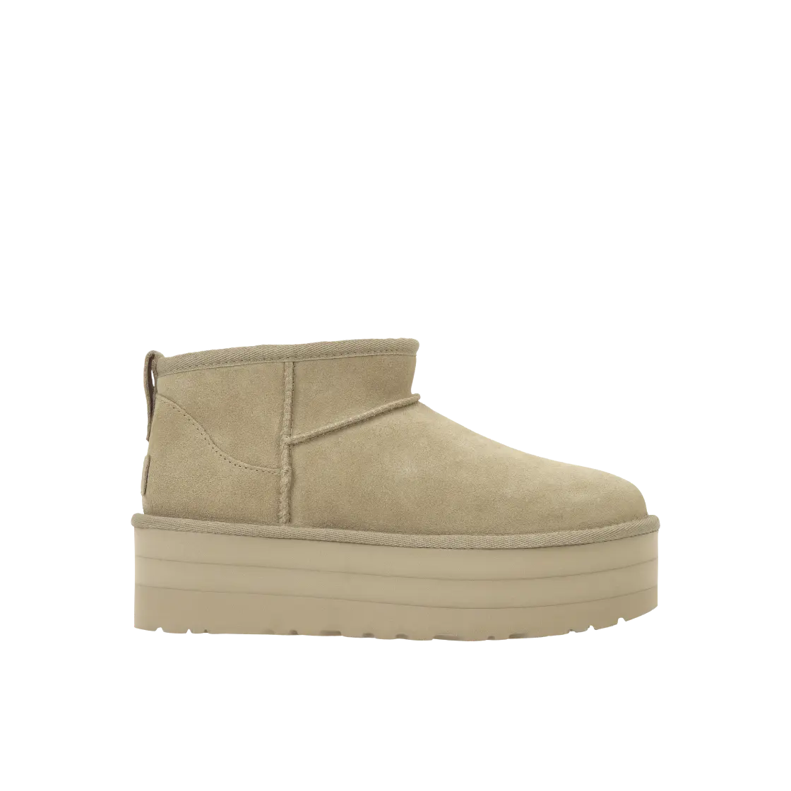 UGG Wmns Classic Ultra Mini Platform Boot 'Mustard Seed' 1135092-MDSD