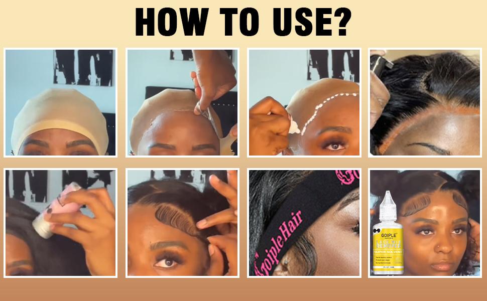 Lace Tint Mousse for Wigs - 16 Count, Natural Lace Color, Strong Hold, Melting Spray Long-Lasting Installation Glue Haircare Brush Edge Control Smooth