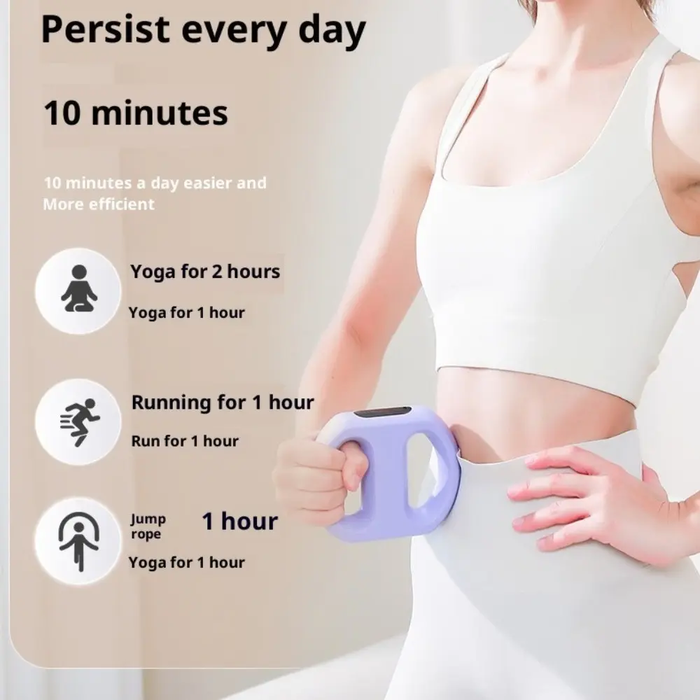 Electric Myofascial Ring Full Body Vibration Massage, Fitness Sculpting Fat Burning, Deep Tissue Massage, Muscle Relief, Rechargeable Device