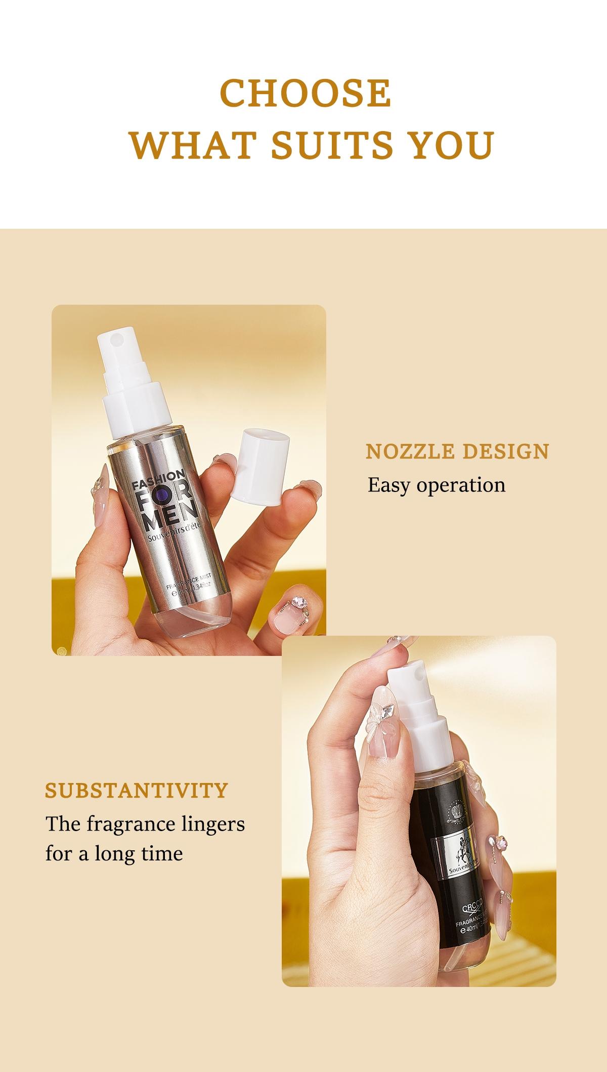 4pcs/set men's perfume gift set, long-lasting perfume, enhancing one's temperament, fresh and natural, charming and pleasant. Experience the combination of affordability and luxury. Suitable for dates, parties, weddings and daily use. Also an ideal