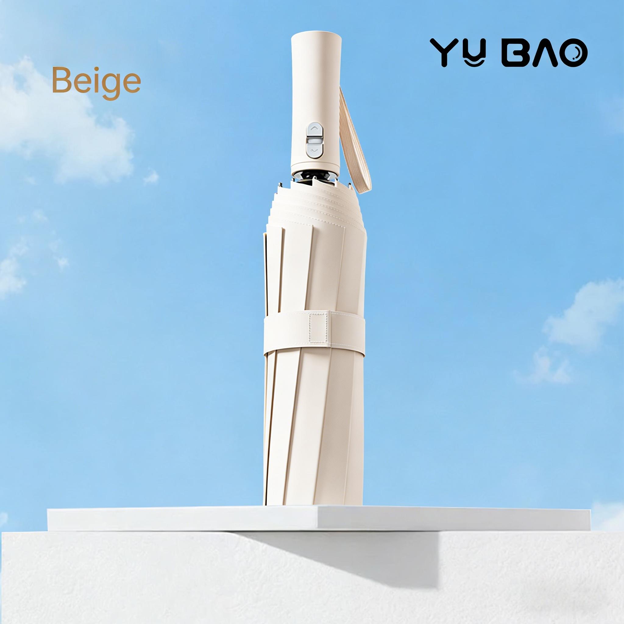 New Automatic Umbrella, Innovative Lightweight Design, 40% Easier Closing, UV Protection, Windproof, Compact Travel Umbrella