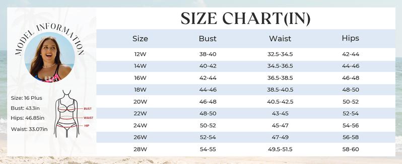 【12-28W】Hanna Nikole Womens Plus Size Tankini Swimsuit Two Piece Bathing Suits Flowy Swim Tops with Boy Shorts Outdoorfun
