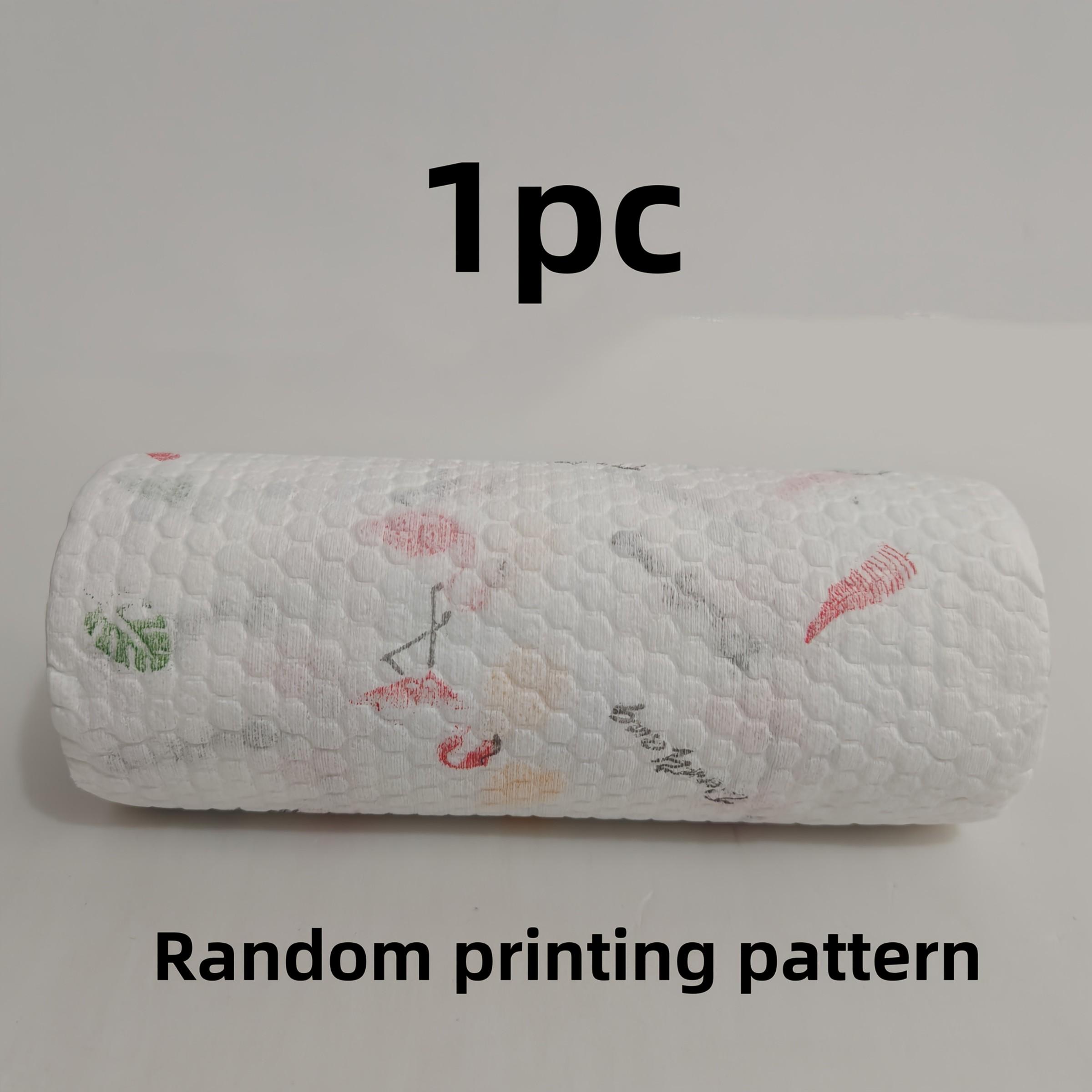 Disposable Printed Kitchen Paper Towels, Washable, Reusable Cleaning Cloths, Kitchen Napkins, Wet Wipes, Convenient and Easy to Use