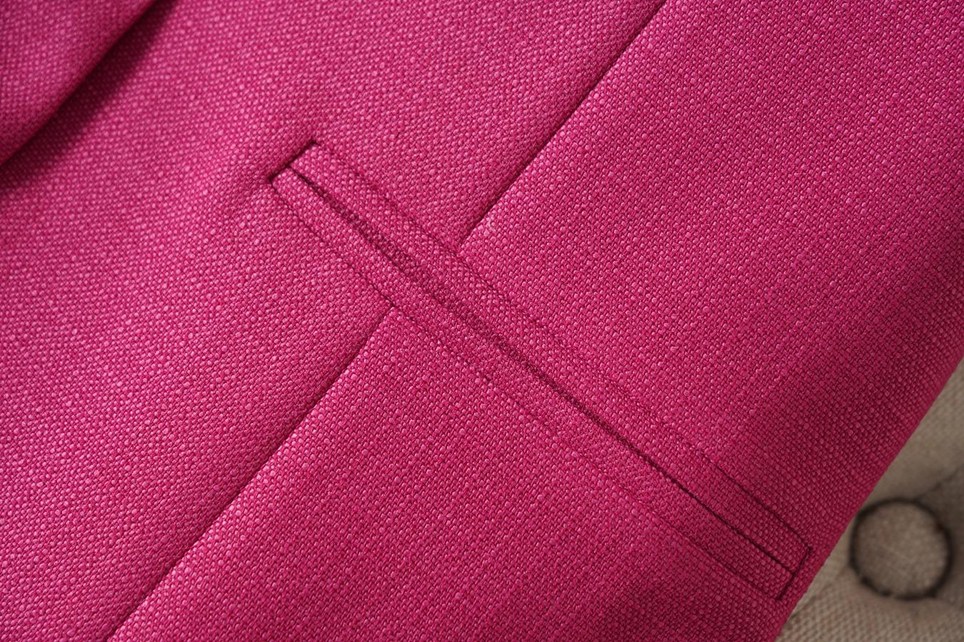 Women's Solid Button Front Fake Pocket Vest Blazer, Elegant V Neck Sleeveless Outerwear for Work Office Business, Ladies Spring & Fall Clothes Womenswear