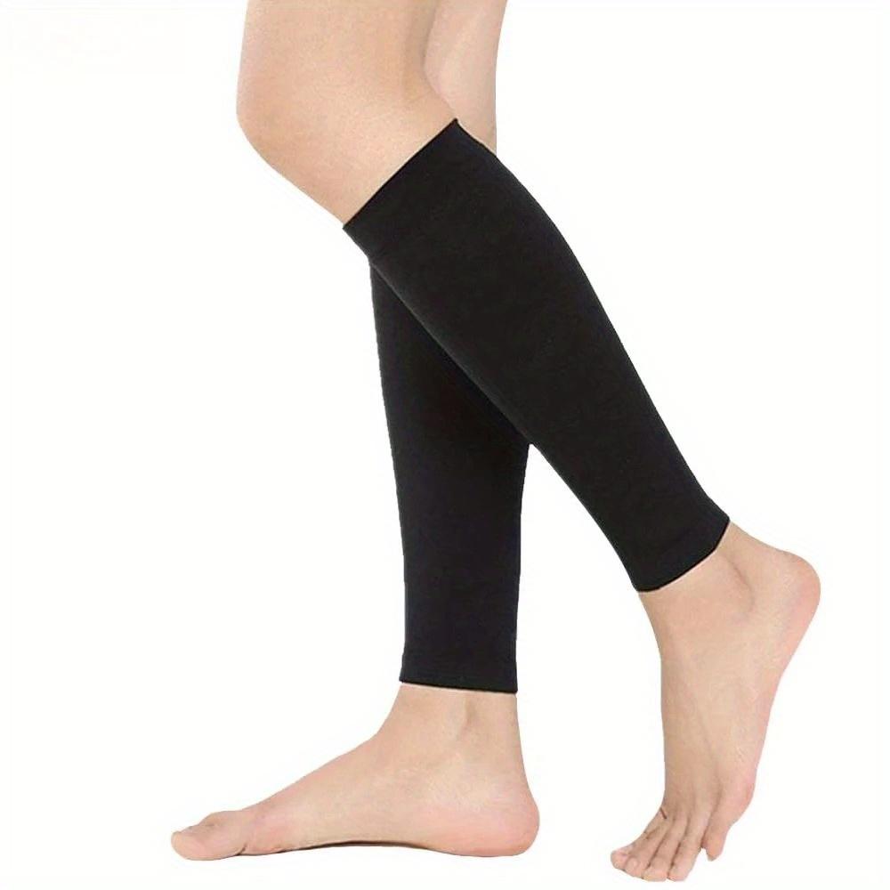 No-Foot Compression Socks - Lightweight Breathable Recovery Sleeves for Sports & Daily Wear, Machine Washable