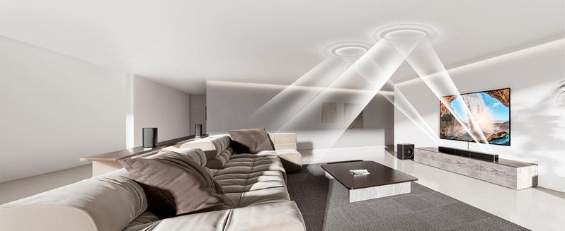 Limited Sale-ULTIMEA Skywave X40 5.1.2ch Wireless Surround Sound System for TV, Home Theater, Soundbar for Smart TV with Dolby Atmos, 530W Soundbar with Wireless Subwoofer, Strong Bass, 4KPassThrough, HDMI eARC, BT 5.4, App Control ,Speaker, BlackFriday