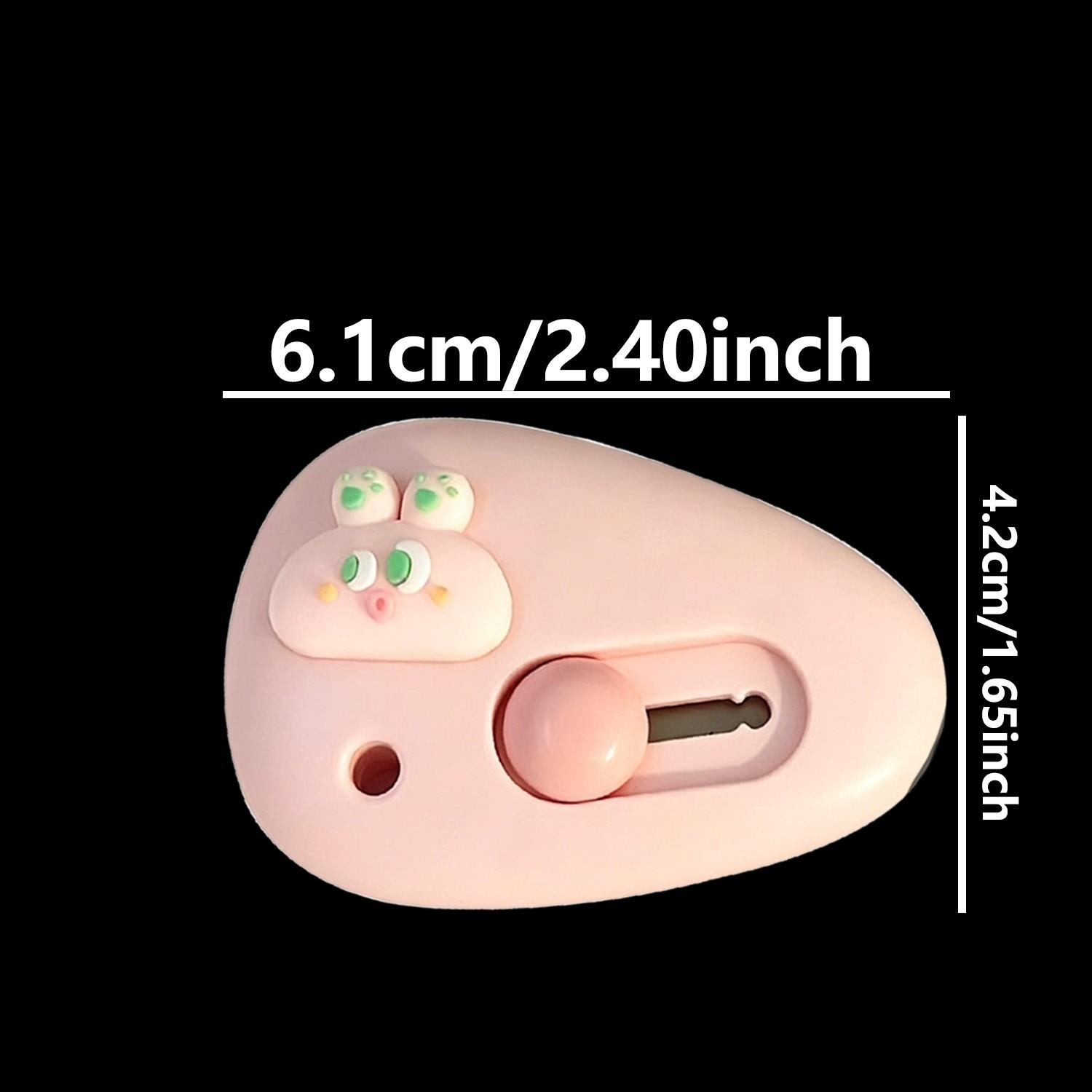 Bunny Mini Craft Knife, Portable Hand Tool, Ideal for Unboxing and Opening Letters, Box Cutter, Convenient Home Use, Office Gadgets, Office Cutting Supply, 2 Pieces/1 Piece