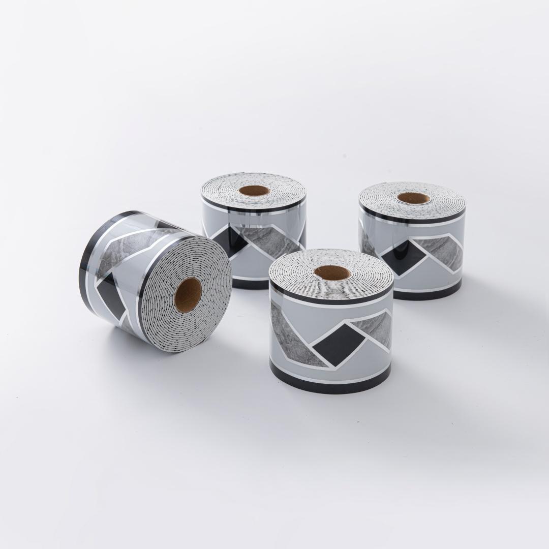 3.94 inches × 196.85 inches Luxury Self-Adhesive Baseboard Corner Protector, Super Strong Adhesion — Integrated Edge Protection for W Corners, Ceilings, and Countertops | Easy DIY Installation