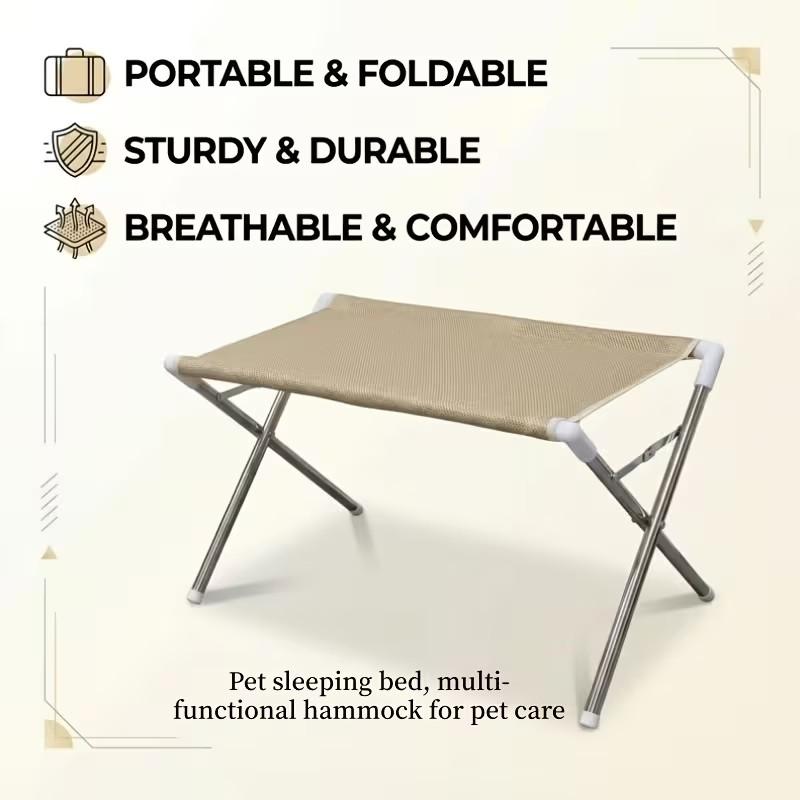 Multi-Functional Pet Grooming Hammock with Bath Support Rack, Ideal for Cat & Dog Bathing and Nail Trimming