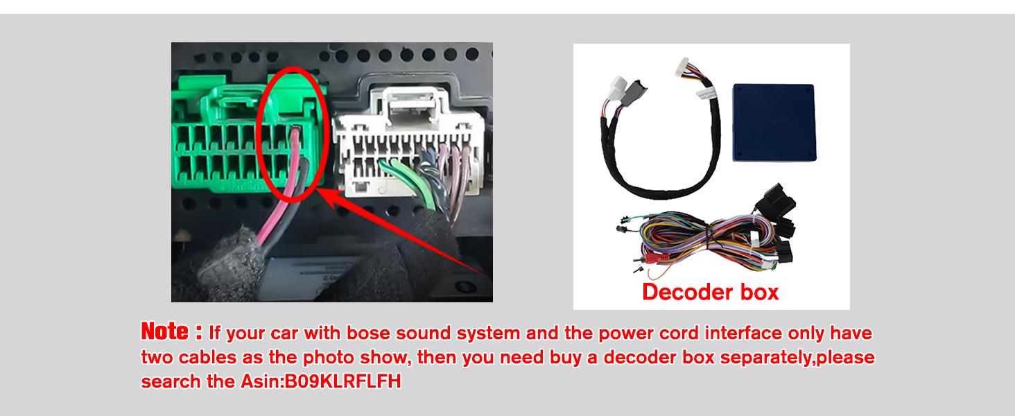 Car Stereo for Chevy Silverado GMC Sierra 2014-2018 touch screen has Android Auto Wireless Carplay, Bluetooth WIFI supports GPS Navigation (With Bose system, you need to purchase an additional fiber optic box! ! !）