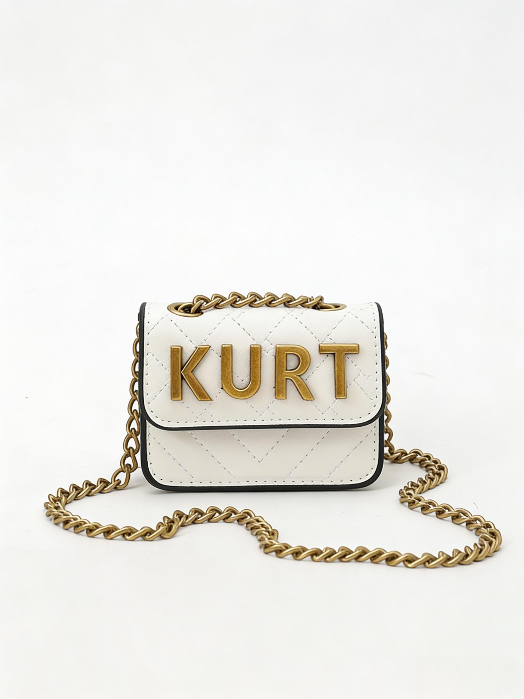 Women's Versatile Rhombic Embroidery Chain Small Square Bag, Fashionable Letter Design Mini Crossbody Shoulder Bag, Crossbody Purses