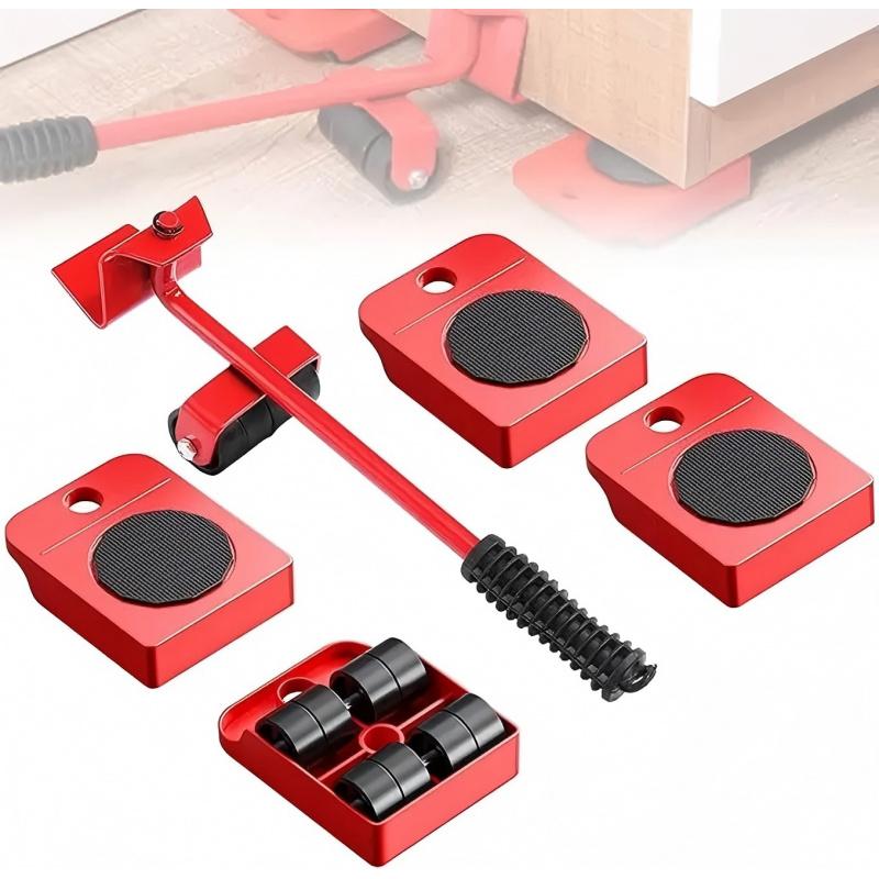 Mobile Appliance Dolly and Lift Wheel Tool Set, Durable and Safe, Easy to Move and Rearrange, Convenient and Effortless Transportation