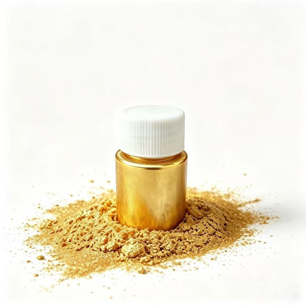 Gold Mica Powder Metal Resin Dye Candle Soap Clay Nail Art DIY Craft, 10ML, Perfect for Creative Projects, Enhance Your Crafts