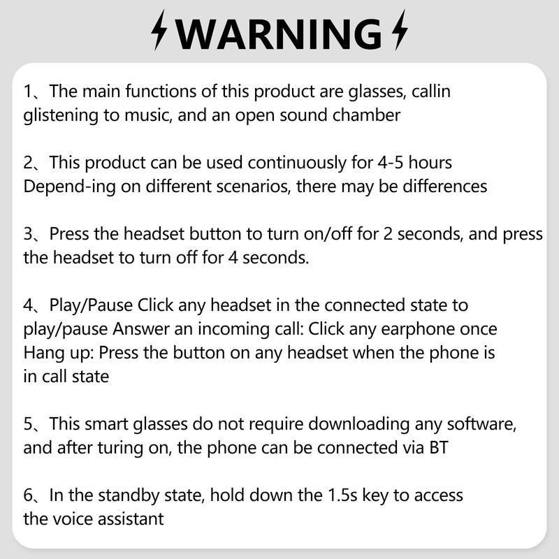 Bluetooth Smart Sunglasses with 130mAh Battery & Fast Type-C Charging-UV Protection,  Polarized Cycling Running Glasses for Men Women ,Riding, Fishing, Climbing, Hands-Free Calling Wearable Electronic Gadgets