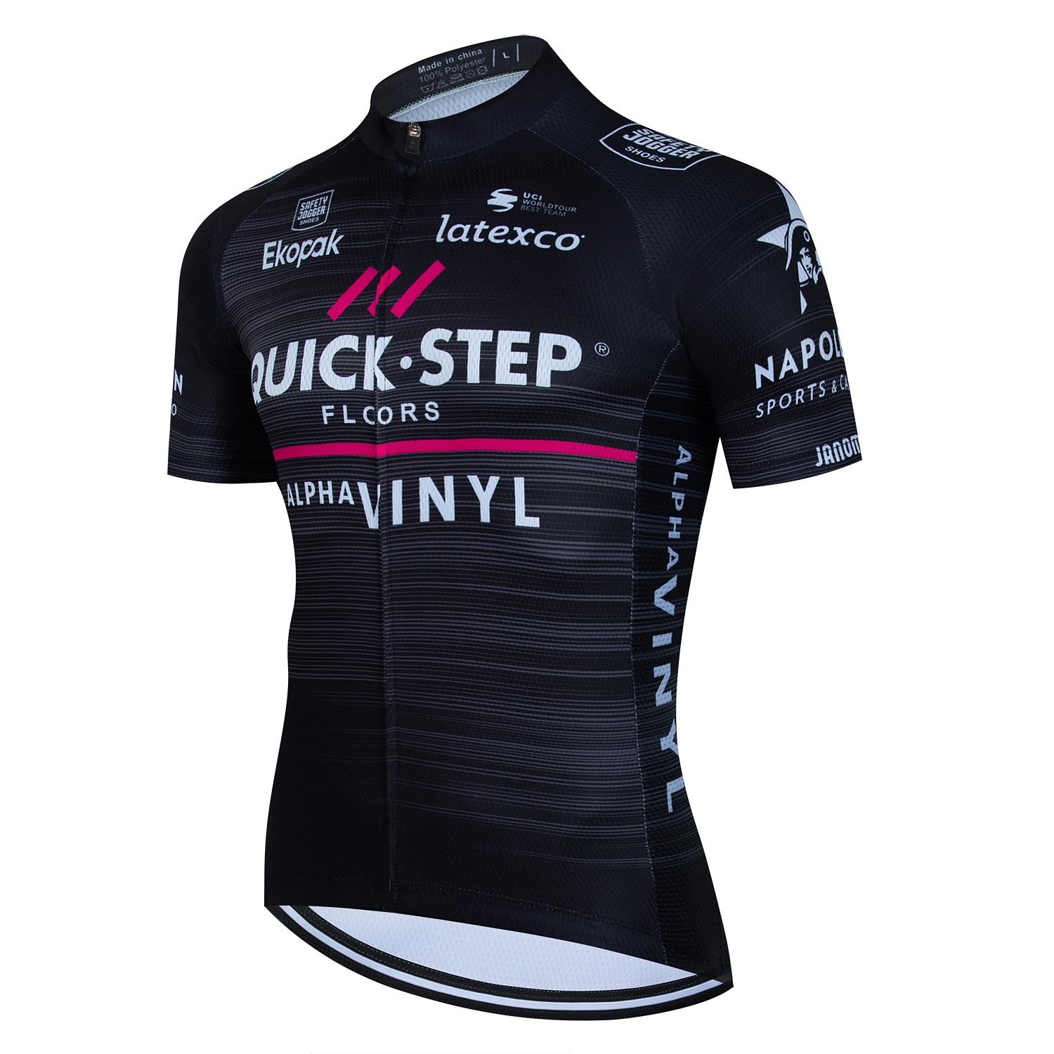 New Summer Cycling Jersey for Men, Breathable Quick Dry Bike Wear, Sporty Short Sleeve Maillot, All Seasons Biking Apparel
