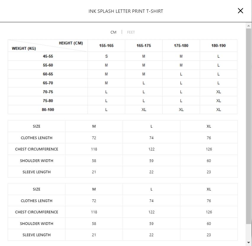 Thesupermade Ink Splash Letter Print T-shirt